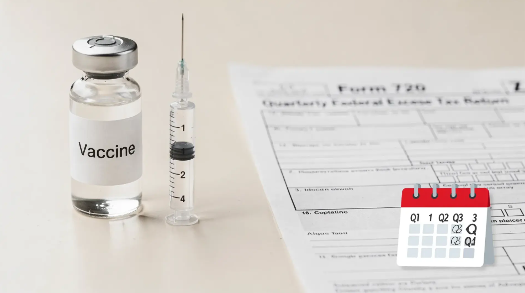 Tax professional completing Retail Tax Filing online